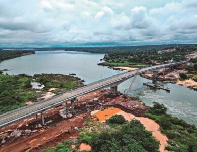 Nova Ponte estre as cidades de Esreito (MA) e Arguiarnopolis (TO) será inaugurada nesta Segunda-feira (22)