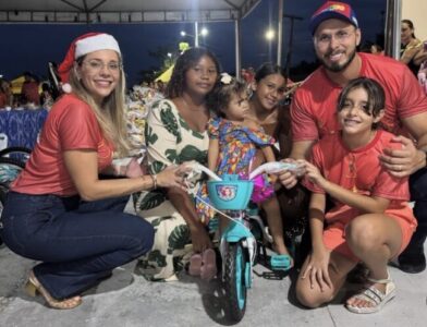 Em Natal Solidário, prefeito Danilo Moraes leva alegria, cuidado e dignidade às famílias do município de Cedral