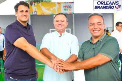 Secretário Orleans Brandão, participa da entrega de obras do Governo do MA nos 65 anos de Paço do Lumiar