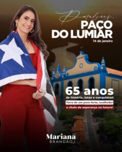 65 anos de Paço: longe dos holofotes, Mariana Brandão envia mensagem à Vila do Lume com mensagem subliminar