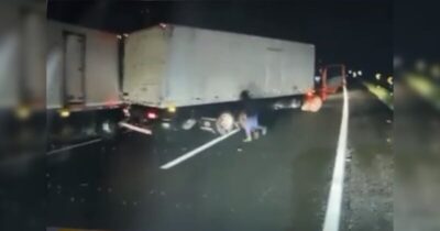 Fantástico exibe imagens do assalto a caminhão que terminou em acidente com 6 mortes no PR