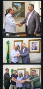 Dr. Julinho garante novos investimentos para Ribamar em reunião com Carlos Brandão