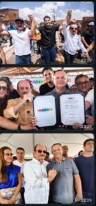 Dr. Julinho e Carlos Brandão inauguram Estrada de Santana e anunciam mais de 100 km de pavimentação para São José de Ribamar