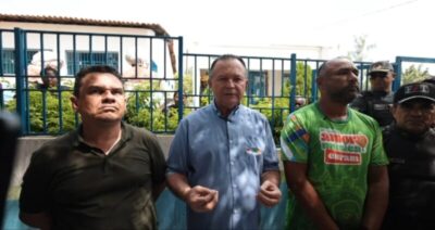 Brandão acompanha as buscas em Bacabal