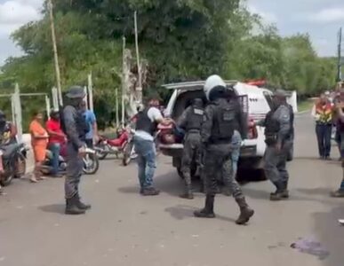 Vídeo! Suspeito morre e outro fica ferido após confronto com a PM em Pedreiras