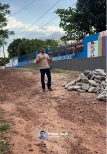 Caxias: Escola nova e calçamento da rua… Assim garante Gentil Neto!!!