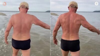 De caquético a halterofilista!!! Petistas postam imagem alterada para mostrar Lula musculoso na praia