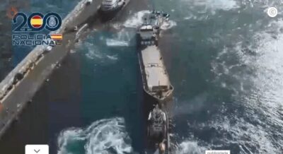 Faz parte da rota!!! Espanha apreende 10 toneladas de cocaína em navio vindo do Brasil