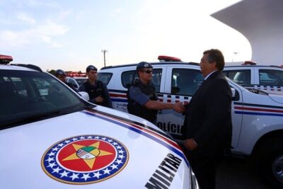 Governador Flávio Dino entrega viaturas às Polícias Militar e Civil, nesta quinta-feira (3)