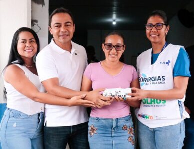 Prefeitura e Governo do Estado realizam entrega de mais de 200 óculos para moradores de São Vicente Ferrer