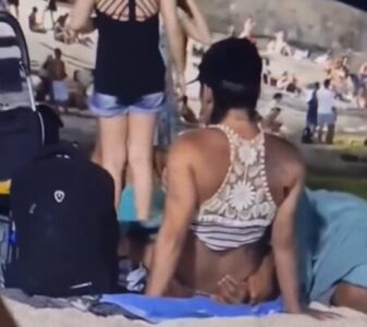 Casal é abordado pela PM após suspeita de ato sexual em praia movimentada do Rio de Janeiro