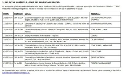 VILLE DE SAINT-LOUIS! LEI DE ZONEAMENTO: começam hoje as audiências de revisão na Cidade Olímpica