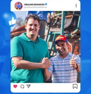 Sobrinho de Brandão e pré-candidato ao governo do MA parabeniza prefeito afastado