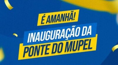 Prefeitura de Centro Novo inaugura Ponte do Mupel neste domingo com festa, bingo e transporte gratuito