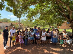 Vini Jansen intensifica ações sociais no povoado Garrafinha, em Cantanhede