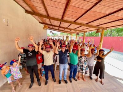 Dudu Diniz participa de encontros em comunidades de Ribamar