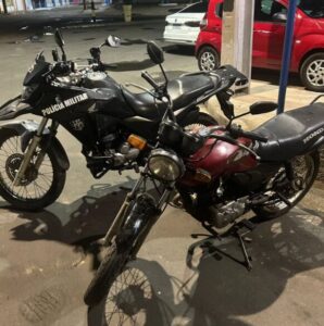 Polícia Militar recupera motocicleta roubada no bairro Pampulha