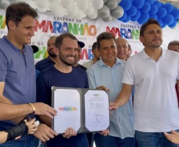 Deputado Juscelino Filho participa de dia de inaugurações e novos anúncios em Tuntum