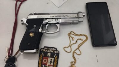 VÍDEO: Dupla é detida no momento em que assaltava entregador na avenida IV Centenário, em São Luís