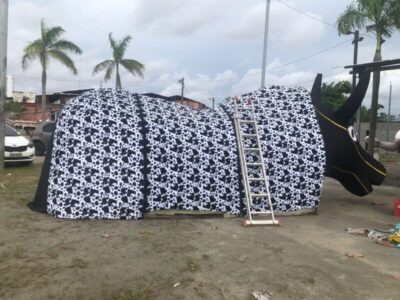 São João 2022: Trabalhos continuam a todo vapor no Arraial Pertinho de Você