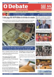 Jornal O Debate do dia 16/01/2026
