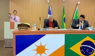 ARAGUATINS: Catia Oliveira toma posse na Câmara Municipal