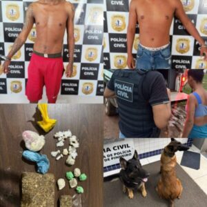 POLÍCIA CIVIL DO MARANHÃO PRENDE INDIVÍDUO POR LATROCÍNIO E APREENDE ARMA DE FOGO E DROGAS EM PINHEIRO