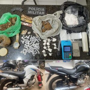 Polícia Militar prende grupo por tráfico de drogas e associação criminosa em Arari