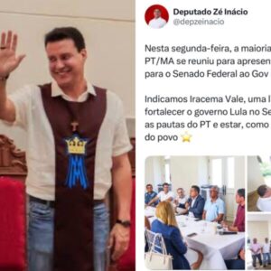Nem o PT quer Felipe Camarão como candidato ao Governo do Maranhão em 2026