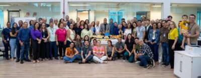 Servidores da Diretoria de Comunicação celebram os 15 anos da TV Assembleia