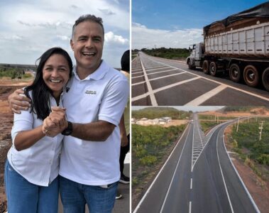 Ministro dos Transportes reconhece apoio de Eliziane Gama na entrega do contorno rodoviário de Timon