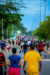 Domingo na Avenida é sucesso de público e promoção de lazer, saúde e segurança para as famílias em Timon