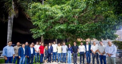 Em reunião com Brandão, partidos declaram apoio a Orleans como pré-candidato ao governo