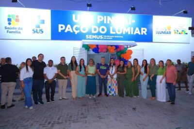 Fred Campos inaugura UBS Pindaí, a 17ª Unidade Básica de Saúde de sua gestão como Prefeito de Paço do Lumiar
