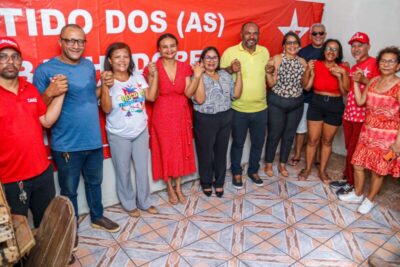 Prefeita Paula Azevedo prestigia Plenária do PT em Paço do Lumiar