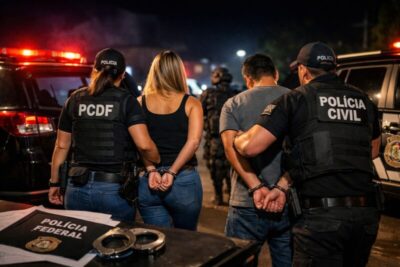 Golpistas extorquem empresário com falsa investigação da Polícia Federal e acabam presos em flagrante