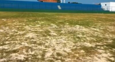 Imperatriz denuncia condições precárias do gramado do Estádio Dário Santos