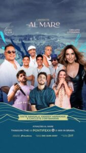 Camarote Al Mare promete agitar o circuito litorânea no dia 25 de janeiro