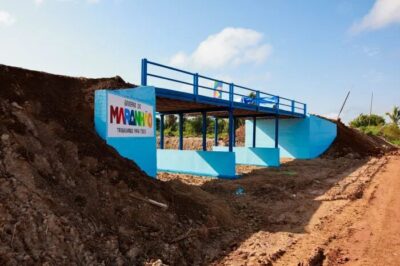 Governo do Estado entrega ponte, unidade do Viva e novo ginásio em Presidente Médici