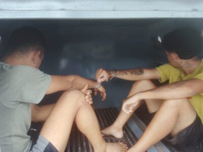 Polícia Militar estoura boca de fumo e prende fraccionados de alta periculosidade com farta quantidade de drogas em Passagem Franca