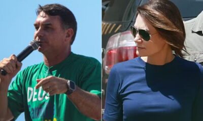 O desentendimento entre Michelle e Flávio Bolsonaro