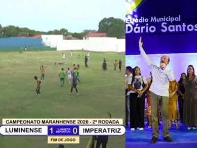 VERGONHA EM CAMPO! Estádio sem laudo, jogo sem torcida e gestão fora de ritmo em Ribamar