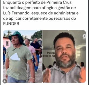 Apenas 12 km de distância, mas um abismo na educação: Primeira Cruz perde alunos e recursos enquanto Humberto de Campos avança