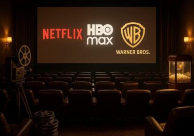 “Netflix aposta alto: US$ 82,7 bi em dinheiro para comprar Warner Bros.”