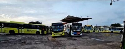 Primeiro dia de greve termina sem acordo; justiça determina circulação de 80% da frota