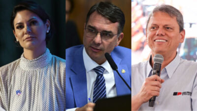 Com apoio de Michelle e Tarcísio, PL acelera projeto presidencial de Flávio Bolsonaro
