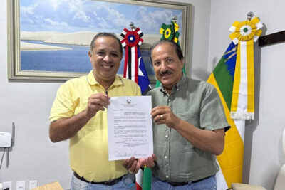 Carlos Vagno toma posse como novo Chefe de Gabinete do prefeito Neto Carvalho