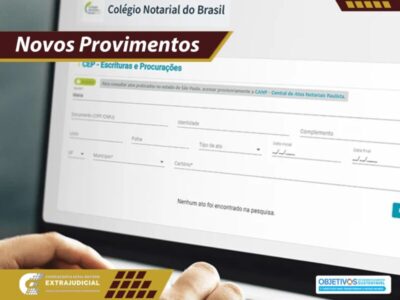 Dois novos provimentos alteram procedimentos em cartório de notas