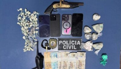 Operação policial em Mirinzal resulta na prisão de homem e apreensão de adolescente