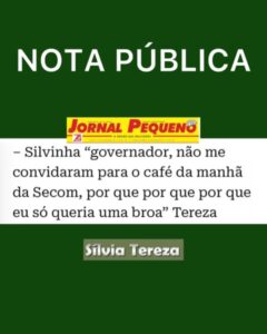 Nota pública: jornalista esclarece exclusão de coletiva do governador e repudia ataque pessoal